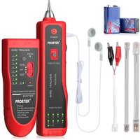 Dolaso - Elektrischer Kabel-Tracer, Proster Wire Tracker RJ11 RJ45 Finder Ethernet lan Multifunktions-Toner-Tracer Netzwerkkabel-Sammlung von DOLASO