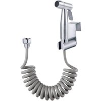 Dolaso - Hochwertiges Toiletten-Bidet-Set, mit Wassertank-Haken und flexiblem 59-Zoll-ABS-Teleskop-Duschschlauch für die tägliche persönliche Hygiene von DOLASO