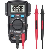 Tragbarer Multitester, 6000 Conuts TRMS Digitalmultimeter Auto Range DMM Dual Slot TRMS Voltmeter Ohmmeter Amperemeter Diode von DOLASO