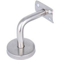 4 Stück Handlaufhalterungen aus Edelstahl für die Wandmontage, Treppengeländerhalterungen für Handlauf, Treppengeländer, Wandhalterung (Silber). von DOLASO