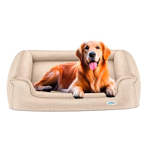 DOLCEPAW Hundebett, Hundesofa für Kleine Hunde, Hundekorb mit abnehmbarem und Washbarem Bezug, Hundekissen mit Anti-Rutsch Boden, Haustierbett für Hunde und Katzen - 90 x 75 x 25 cm DOLCEPAW Hundebett, Hundesofa für Kleine Hunde, Hundekorb mit abnehmbarem und Washbarem Bezug, Hundekissen mit Anti-Rutsch Boden, Haustierbett für Hunde und Katzen - 90 x 75 x 25 cm von DOLCEPAW