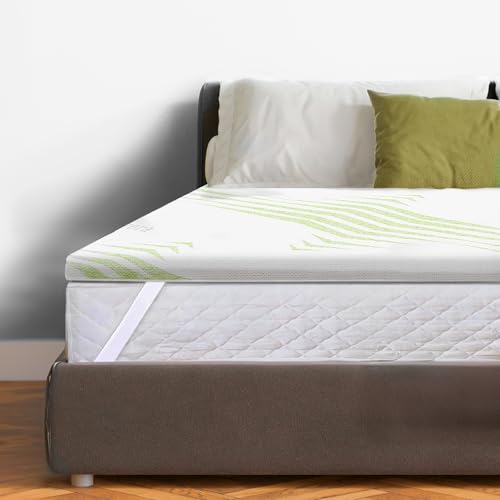 DOLCI SOGNI Oeko-TEX® Zertifizierter Topper 90x190 cm 100% Memory Foam für Matratze Einzel, Matratzen Topper 90 x 190, 90x190 Topper mit Dicke 5 cm, Matratzentopper 90x190 cm von DOLCI SOGNI