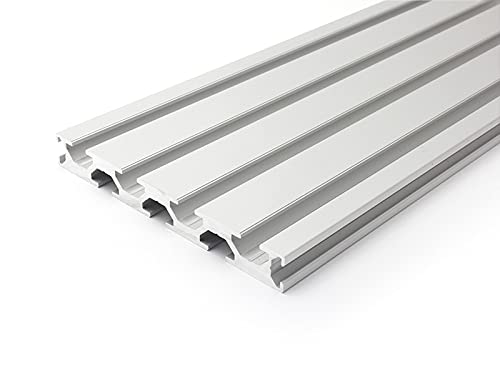 Aluminiumprofil 120X15L B-Typ Nut 8 (leicht), silber eloxiert. Aluminium Profil 120X15 Alu Profil 120 x 15 Montage- Systemprofil 340mm von DOLD Mechatronik