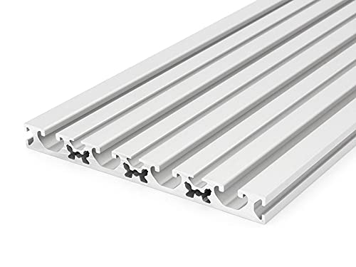 Aluminiumprofil 160x16L I-Typ Nut 8 (leicht), silber eloxiert. Aluminium Profil 160x16 Alu Profil 160 x 16 Montage- Systemprofil 600mm von DOLD Mechatronik