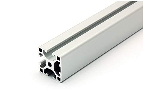 Aluminiumprofil 30x30L 1 Nut verdeckt I-Typ Nut 6 (leicht), silber eloxiert. Aluminium Profil 30x30 Alu Profil 30 x 30 Montage- Systemprofil 1130mm von DOLD Mechatronik