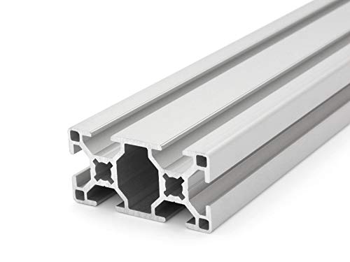 Aluminiumprofil 30x60L B-Typ Nut 8 (leicht), silber eloxiert. Aluminium Profil 30x60 Alu Profil 30 x 60 Montage- Systemprofil - Standardlänge 100mm von DOLD Mechatronik