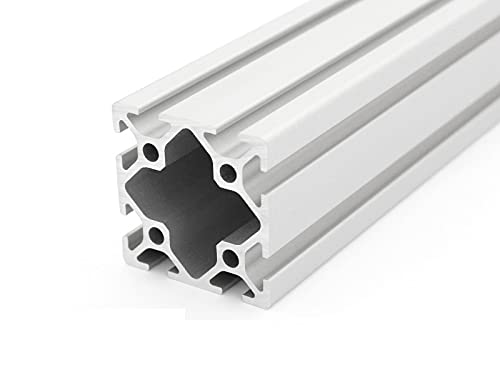 Aluminiumprofil 40x40L I-Typ Nut 5 (leicht), silber eloxiert. Aluminium Profil 40x40 Alu Profil 40 x 40 Montage- Systemprofil - Standardlänge 600mm von DOLD Mechatronik