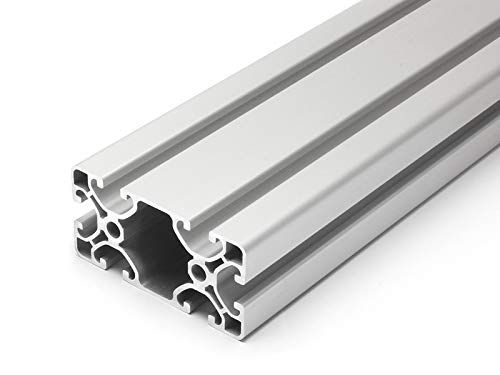 Aluminiumprofil 40x80E I-Typ Nut 8 (ultraleicht), silber eloxiert. Aluminium Profil 40x80 Alu Profil 40 x 80 Montage- Systemprofil 2000mm von DOLD Mechatronik
