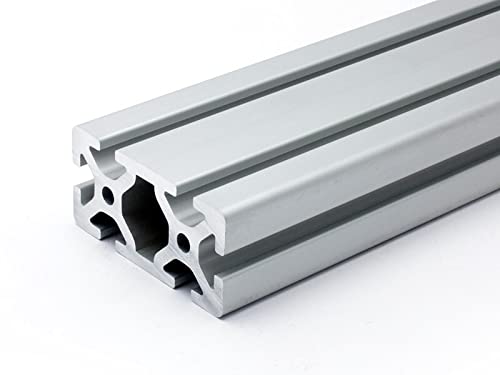 Aluminiumprofil 40x80S I-Typ Nut 8 (schwer), silber eloxier. Aluminium Profil 40x80 Alu Profil 40 x 80 Montage- Systemprofil - Standardlänge 800mm von DOLD Mechatronik