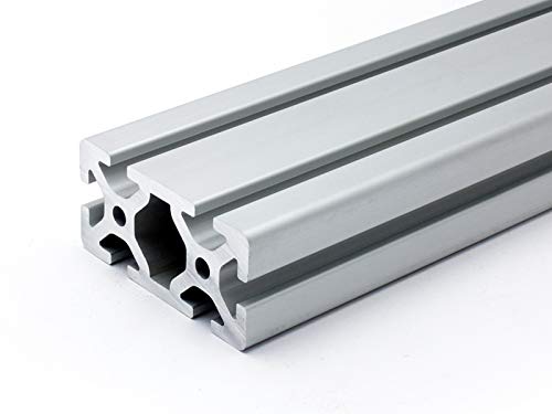Aluminiumprofil 40x80S I-Typ Nut 8 (schwer), silber eloxier. Aluminium Profil 40x80 Alu Profile 40 x 80 Montage- Systemprofil 150mm von DOLD Mechatronik