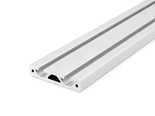 Aluminiumprofil 80x16S I-Typ Nut 8 (schwer), silber eloxiert. Aluminium Profil 80x16 Alu Profil 80 x 16 Montage- Systemprofil 1100mm von DOLD Mechatronik