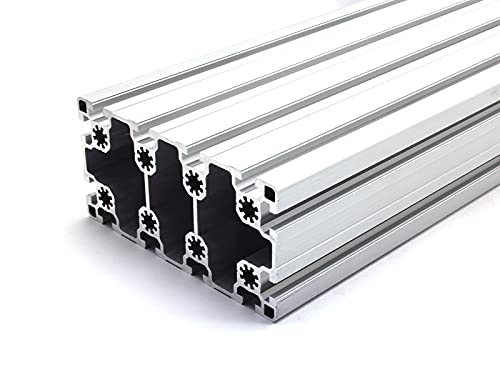 Aluminiumprofil 90x180L B-Typ Nut 10 (leicht), silber eloxiert. Aluminium Profil 90x180 Alu Profil 90 x 180 Montage- Systemprofil - Standardlänge 1500mm von DOLD Mechatronik