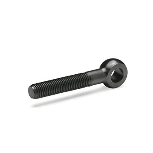 Augenschraube mit langem Gewinde, M12x70mm, Stahl brüniert von DOLD Mechatronik