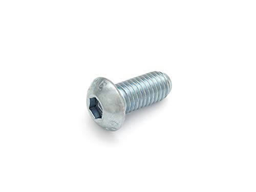 DIN 7380 Flachrundschraube mit Innensechskant 10.9 verzinkt VPE 10 Stück. M6x16 von DOLD Mechatronik