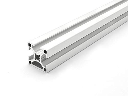 Design-Aluminiumprofil 30x30L 1 Nut verdeckt B-Typ Nut 8 (leicht), silber eloxiert. Aluminium Profil 30x30 Alu Profil 30 x 30 Systemprofil 150mm von DOLD Mechatronik