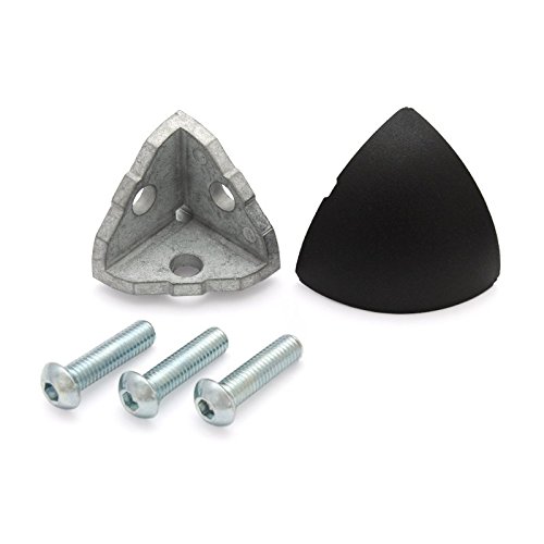 Eckverbinder 40 I-Typ Nut 8 inkl. Befestigungssatz und Abdeckkappe rund Eckverbinder 40 I-Typ Nut 8 inkl. Befestigungssatz und Abdeckkappe rund von DOLD Mechatronik