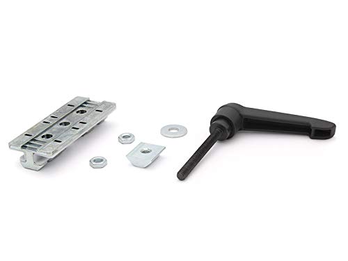 Profilgleiter ZN 40x80 mit Klemmhebel I-Typ Nut 8 Profilgleiter ZN 40x80 mit Klemmhebel I-Typ Nut 8 von DOLD Mechatronik