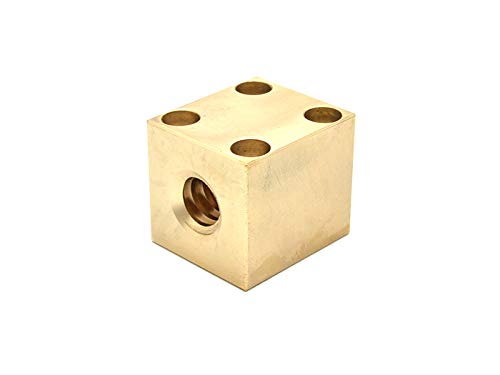 Trapezgewindemutter QBF Rotguss Tr 16x 4 Links Trapezgewindemutter QBF Rotguss Tr 16x 4 Links von DOLD Mechatronik