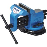 Schraubstock mit Doppelführung Dolex drehbare Basis - Breite 90 mm - 104T von DOLEX