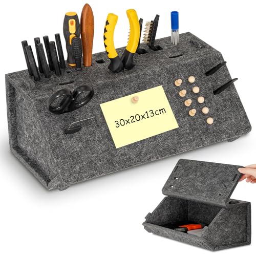 DOLLAR BOSS 3D Drucker Zubehör Aufbewahrungsbox, Faltbare Werkzeugkoffer für 3D Druck, 3D Druck Werkzeuge Organizer, 24 Slots für 3D Drucker Werkzeug und großer interner Stauraum Storage Box DOLLAR BOSS 3D Drucker Zubehör Aufbewahrungsbox, Faltbare Werkzeugkoffer für 3D Druck, 3D Druck Werkzeuge Organizer, 24 Slots für 3D Drucker Werkzeug und großer interner Stauraum Storage Box von DOLLAR BOSS