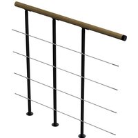 DOLLE Brüstungsgeländer, Holz, Länge: 100 cm - grau DOLLE Brüstungsgeländer, Holz, Länge: 100 cm - grau von DOLLE