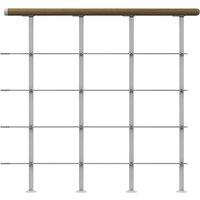 DOLLE Brüstungsgeländer, Holz, Länge: 100 cm - grau DOLLE Brüstungsgeländer, Holz, Länge: 100 cm - grau von DOLLE