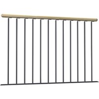 DOLLE Brüstungsgeländer, Holz, Länge: 150 cm - grau DOLLE Brüstungsgeländer, Holz, Länge: 150 cm - grau von DOLLE