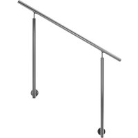 DOLLE Eingangsgeländer, Edelstahl, HxL: 100 x 150 cm - silberfarben von DOLLE