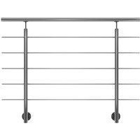 DOLLE Geländersystem, Edelstahl, HxL: 100 x 150 cm - silberfarben DOLLE Geländersystem, Edelstahl, HxL: 100 x 150 cm - silberfarben von DOLLE