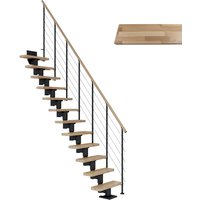 DOLLE Mittelholmtreppe »Dublin«, buchenholz, 12 Stufen, bis 292cm Raumhöhe - grau DOLLE Mittelholmtreppe »Dublin«, buchenholz, 12 Stufen, bis 292cm Raumhöhe - grau von DOLLE