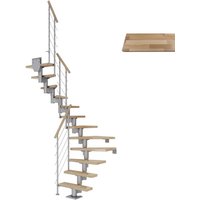 DOLLE Mittelholmtreppe »Dublin«, buchenholz, 14 Stufen, bis 337cm Raumhöhe - grau DOLLE Mittelholmtreppe »Dublin«, buchenholz, 14 Stufen, bis 337cm Raumhöhe - grau von DOLLE