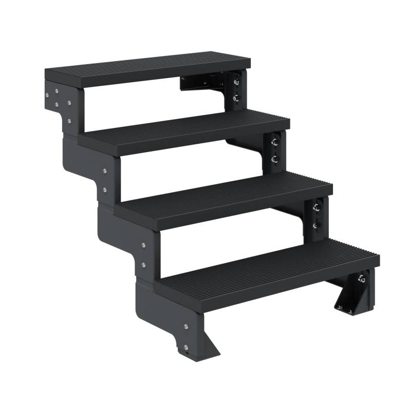 Dolle Außentreppe Gardentop Anthrazit 4 Stufen 80 cm Anthrazit Ohne Geländer Dolle Außentreppe Gardentop Anthrazit 4 Stufen 80 cm Anthrazit Ohne Geländer von DOLLE