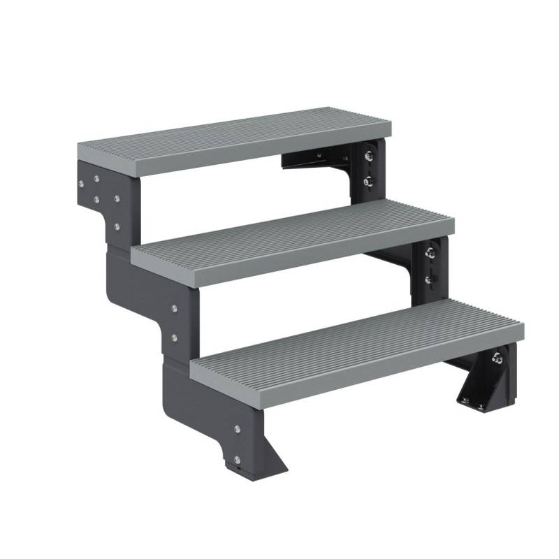 Dolle Außentreppe Trimax Gardentop 3 Stufen 100 cm ohne Geländer grau Dolle Außentreppe Trimax Gardentop 3 Stufen 100 cm ohne Geländer grau von DOLLE