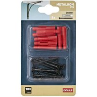 Dolle Befestigungs-Set Metalkonfix 3,5 x 16 mm schwarz 8 Stück Dolle Befestigungs-Set Metalkonfix 3,5 x 16 mm schwarz 8 Stück von DOLLE