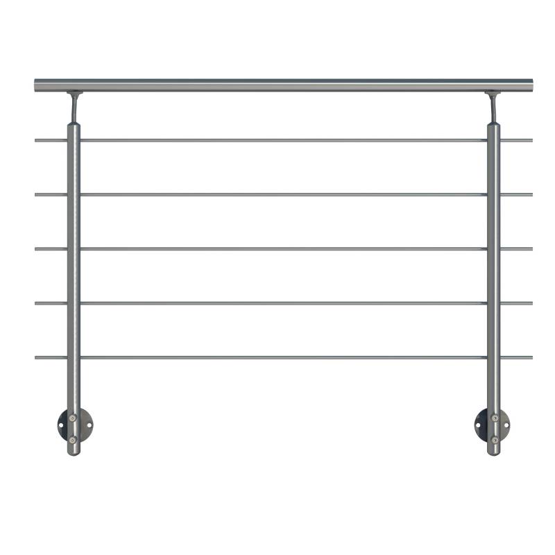 Dolle Geländerset 'PS 011' Aluminium 150 cm Bodenmontage Dolle Geländerset 'PS 011' Aluminium 150 cm Bodenmontage von DOLLE