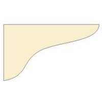 Dolle Konsole Holz Basic, Fichte roh, für 25er Regalboden Regalhalter von DOLLE