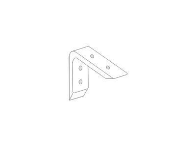 Dolle Konsole Thor 140 x 100 x 30 mm, Schichtholz weiß von DOLLE
