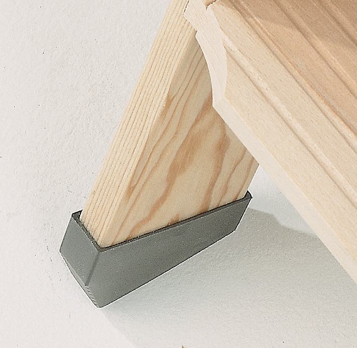 Dolle Kunststoff-Füße 2 Stück für Bodentreppen Isotrend Dolle Kunststoff-Füße 2 Stück für Bodentreppen Isotrend von DOLLE