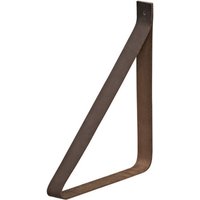 Dolle Regalträger-Set Loop 790 x 30 x 1,8 mm braun Metall 2 Stück von DOLLE