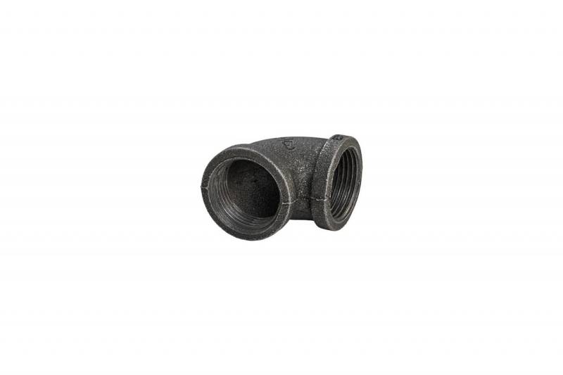 Dolle Rohrsystem L-Joint F-F, Winkel, Verbindung, Fitting, schwarz von Dolle Wohnregale