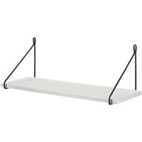 Dolle Wandregal Filo 60 x 20 cm weiß/schwarz von DOLLE