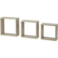 Dolle Würfelregal Frame 30 x 30 cm Eiche vintage 3er-Set Wandregal Dolle Würfelregal Frame 30 x 30 cm Eiche vintage 3er-Set Wandregal von DOLLE