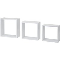 Dolle Würfelregal Frame 30 x 30 cm weiß 3er-Set Wandregal von DOLLE