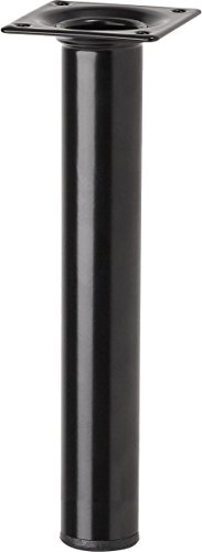 Tischbein rund Ø 30x800 mm, schwarz von DOLLE