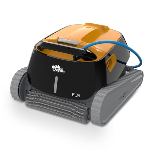 Dolphin E35 Automatischer Poolreiniger Poolroboter - Wandklettern, Eingelassene Pools bis zu 12 m von DOLPHIN