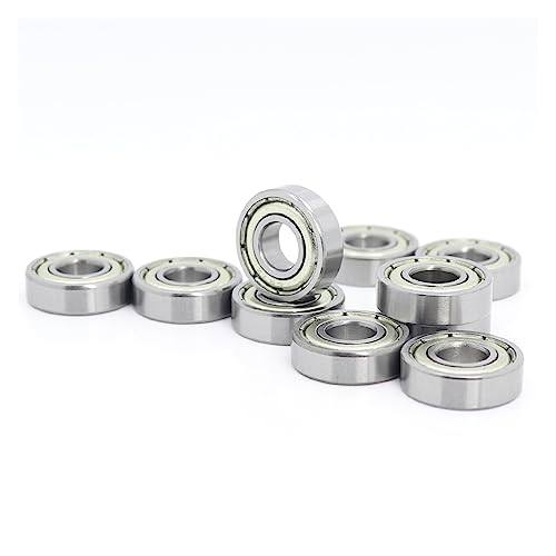 100 Stück 697ZZ ABEC-1 7 x 17 x 5 mm Miniatur-Kugellager 619/7ZZ Zubehör 100 Stück 697ZZ ABEC-1 7 x 17 x 5 mm Miniatur-Kugellager 619/7ZZ Zubehör von DOLUNTO