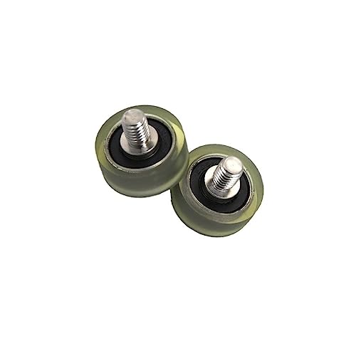 2 Stück PU 696 Schrauben-Riemenscheibenlager 6 x 18 x 7 mm Türen und Fenster Roller Mute Wheel PU696 + M6 x 8 technische Kunststofflager Zubehör 2 Stück PU 696 Schrauben-Riemenscheibenlager 6 x 18 x 7 mm Türen und Fenster Roller Mute Wheel PU696 + M6 x 8 technische Kunststofflager Zubehör von DOLUNTO