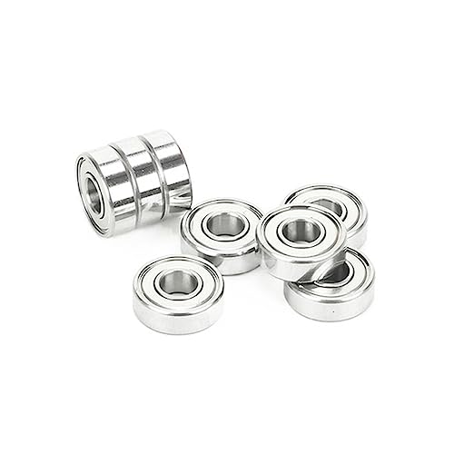 8 Stück S696ZZ Lager 6 x 15 x 5 mm 440C Roller Edelstahl S696Z S696 Z ZZ Kugellager Zubehör 8 Stück S696ZZ Lager 6 x 15 x 5 mm 440C Roller Edelstahl S696Z S696 Z ZZ Kugellager Zubehör von DOLUNTO