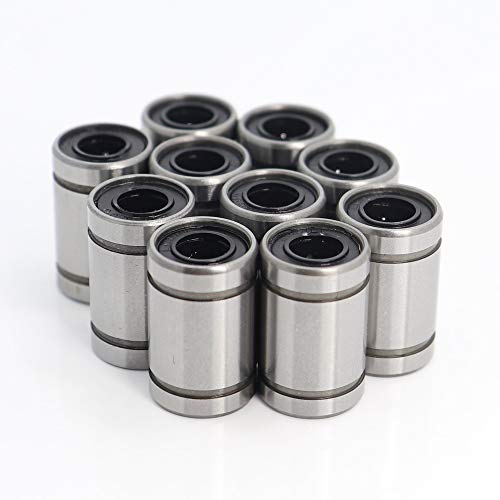 DOLUNTO 10PCS LM06UU Kugelbuchse for 3D-Druck 6x12x19MM LM6UU Linear Motion Bearings von DOLUNTO