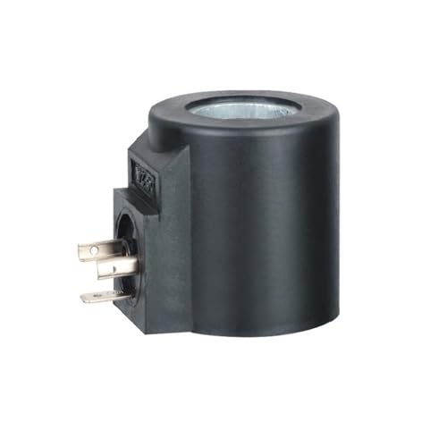 DOLUNTO Ventilmagnetspule DC12V DC24V RAC110V RAC220V 60N Steckerkraft for hydraulische Richtungsventil-Magnetspule (Größe : DC12V) von DOLUNTO